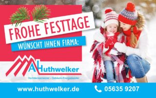 Dachdecker Huthwelker in Korbach Weihnachten